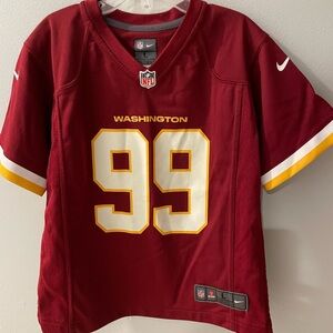 Washington Redskins NFL Nike football Jersey kids size large 7/8